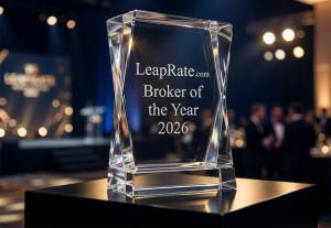 Leaprate Broker Award Trophy 2026
