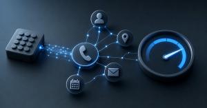 Identity graph illustration showing the seven endpoints of the Phone Intelligence API.