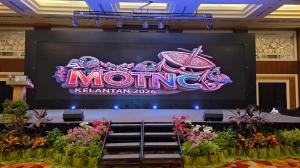 MOTNC 2026 event backdrop at Malaysian Occupational Therapists National Conference.
