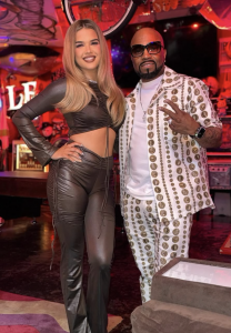 Masha Kova x Teddy Riley - On set of Bye Bye Bye music video