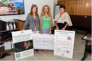Barbara Pendrill, Beth Fishel, Nancy Bush (Photo credit: Premier Photo)