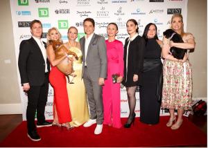 Rob Thomas, Lisa Blanco, Jennifer Brooks, Ralph Macchio, Georgina Bloomberg,  Marisol Thomas, Lisa Rose, Kate McEntee (Image Credit: BFA / Kevin Czopek)