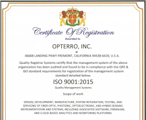 Opterro, Inc. - End-to-End Fiber-Optic Sensing Solutions - FBG, DAS, DTS