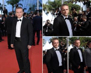 Entrepreneur Valentin Krzyzyk at the Cannes Film Festival red carpet in Cannes, France.
