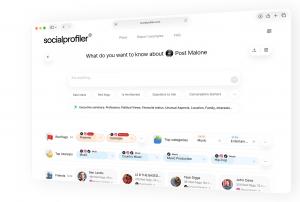 Social Media Background Check AI Chat