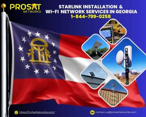 ProSat Networks Starlink and WiFI Installation Georgia