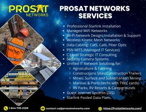 ProSat Networks Services Offered Georgia
