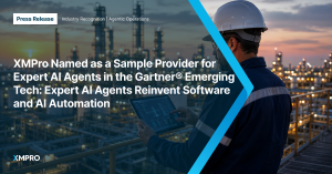 XMPro Named as a Sample Provider for Expert AI Agents in the Gartner® Emerging Tech: Expert AI Agents Reinvent Software and AI Automation