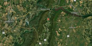 2.12 +/- acre Loudoun County lot •	Frontage on 2 roads:  398' +/- on Pinehill Ln. & 445' +/- on Harpers Ferry Rd.
