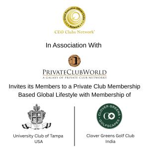 Home Club Membership of a Private Golf Club in India or a Private City Club in US