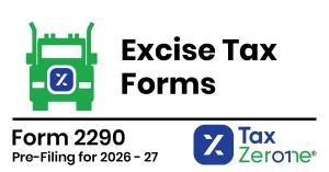 Excise Tax Forms - Pre-File