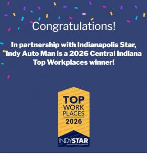 We did it again: Indy Auto Man among the Central Indiana Top Workplaces 2026
