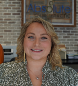 Dr. Allie Zoda, Director of Clinical Care at Absolute Chiropractic