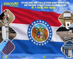ProSat Networks Starlink Installation and Wireless Networking Missouri 1-844-799-0258