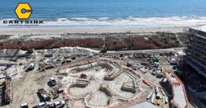 Cantsink Coco Beach Westin Pool Helical Pile Install