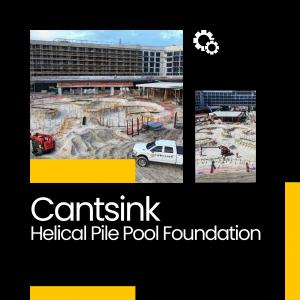 Coco Beach Westin Helical Pile Pool Foundation