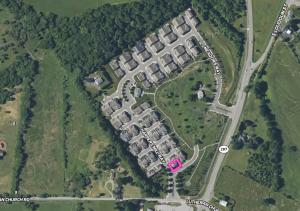 Solid 3 BR/2.5 BA end-unit brick villa in the 55+ active adult community of Heritage Highlands