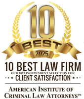 American Institute of Criminal Law Attorneys Names Sandman, Finn, and Fitzhugh a 10 Best Law Firm