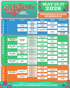 2026 Stage Schedule Wildflower! Arts & Music Festival in Richardson