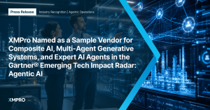 XMPro Named as a Sample Vendor for Composite AI, Multi-Agent Generative Systems, and Expert AI Agents category in the 2026 Gartner® Emerging Tech Impact Radar: Agentic AI