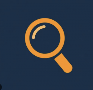 PensionHunter logo — magnifying glass and wordmark with tagline The World's Pension Detective