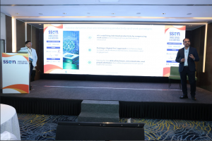 Saurabh Sharma, COO, ProHance, with Samyak Mittal, Global Head, Workforce Management and Business Services at Standard Chartered