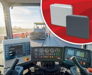 Versatile profiCASE enclosures for in-cab HMI electronics