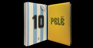 10x10 Pele Maradona Opus - Showing Both Sides