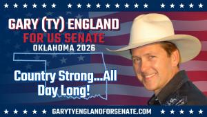 Logo Image of Gary Ty England in cowboy hat
