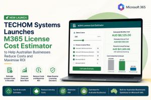 TECHOM Systems Launches M365 License Cost Estimator