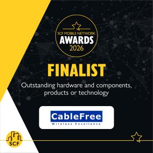 CableFree Shortlisted as Finalist for SCF 2026