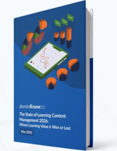 Image of cover of the State of Learning Content Management Report