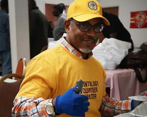 Scientology Volunteer Minister from Kansas City gives the project a thumbs up.