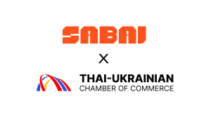 Thai-Ukrainian Chamber of Commerce (TUAC) logo, Sabai Protocol logo, TUAC & SABAI partnership