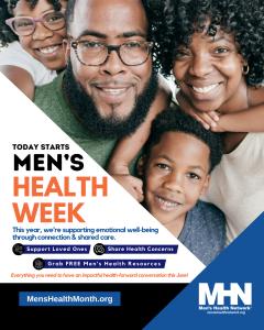 International Men's Health Week (IMHW) 2026 - June 15–21, 2026: Uplifting Fatherhood