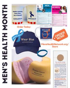 Men's Health Network: Online Shop for Men's Health Month Awareness & Promotion