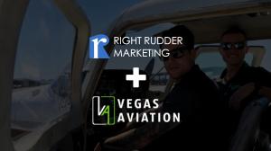 RRM + Vegas Aviation Partnership Logos