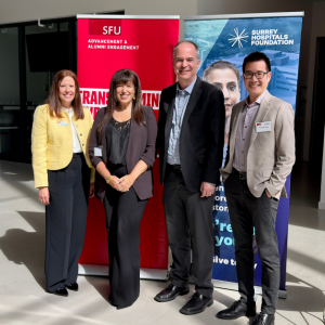 Partnership Leadership Forum         *Moderator: Erin Morantz, VPAAE  •	Partnership Vision - Nicole Robson, President and CEO, SHF •	Institutional Alignment/Impact – Dugan O’Neil, VPRI  •	Clinical/Practice Impact – Physician – Dr. Jason Chan