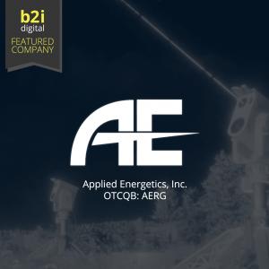 Applied Energetics (OTCQB: AERG) unveils new corporate brand and website focused on next-generation directed energy technologies.