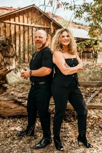 Jamie Dorley and Kristine Genovese, co-hosts of The Holistic Truth Podcast, stand outdoors in a portrait connected to the podcast feature in Ageless Living Magazine’s Summer 2026 issue.