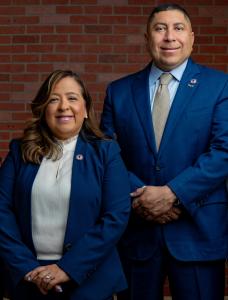 Rosie and Le Roy Torres, co-founders of Burn Pits 360