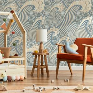 ONDECOR Summer Refresh 2026 peel and stick wallpaper collection featuring coastal, botanical, and modern minimalist designs