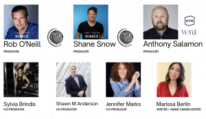 Warbucks' team of Broadway and film veterans is led by Rob O'Neill, Shane Snow, and Anthony Salamon