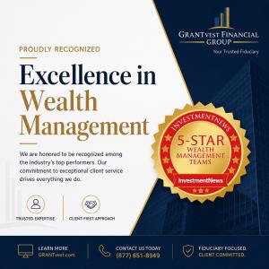 GRANTvest Financial Wins Award for Top Wealth Management Firm
