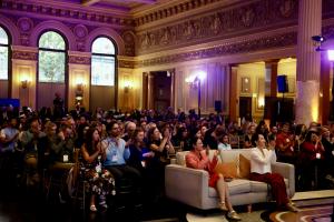 Contributors gathered at Human+Tech Week 2026, The Hibernia, San Francisco. The five-day working convening brought together 5,000 contributors across 85 partner organizations. May 11–15, 2026.