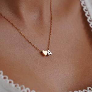 Founder, Stephanie - Wearing Best Selling Celeste Adore Initial Necklace