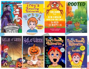 Royal Toast Books for Neurodivergent Children featuring Colorful Dynamic Characters