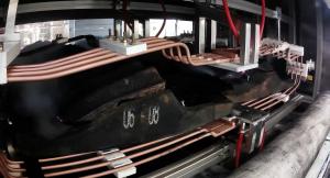 mill liners separation machine-mill liner recycling equipment-induction heating recycling machine