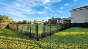 New Aluminum Fence Installation in the Treasure Coast, FL