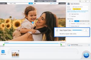 Restore Original Color for AI Super Resolution